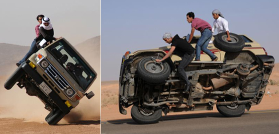 X-Games a la Arab Saudi di Tengah Padang Tandus